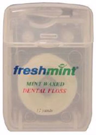 Picture of FLOSS DENTAL WAXED MINT 12YDS(12/PK 12PK/CS)