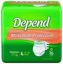 Picture of BRIEF INCONT DEPENDS OVERNT MAX ABSRB LG/XLG (16/ AMEKIM