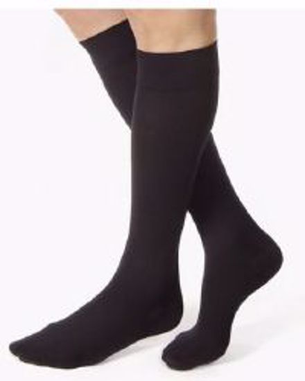 Picture of STOCKING KNEE-HI 20-30 BLK XLG