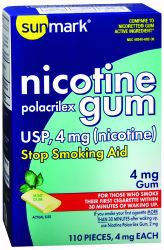 Picture of NICOTINE GUM MINT 4MG (110/PK)