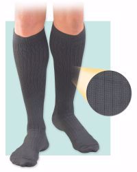 Picture of SOCK DRESS ACTIVA MICROFIBER ML BLK SM 20-30MMHG