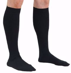 Picture of SOCK DRESS ACTIVA MICROFIBER ML BLK MED 20-30MMH