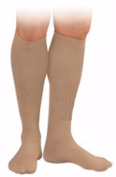 Picture of SOCK COMPRS DRESS ACTIVA MEN RIBBED 15-20MMHG BLK