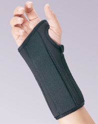 Picture of WRIST SPLINT PRO-LITE BLK RT SM 8