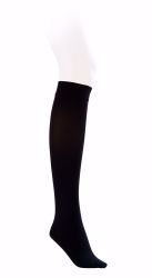 Picture of STOCKING SUPP KNEE 15-20MMHG CLSD TOE OPAQ BLK MED