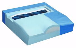 Picture of CUSHION W/C MEMORY FOAM W/GELTITANIUM 18X16X3 1/2 MASON