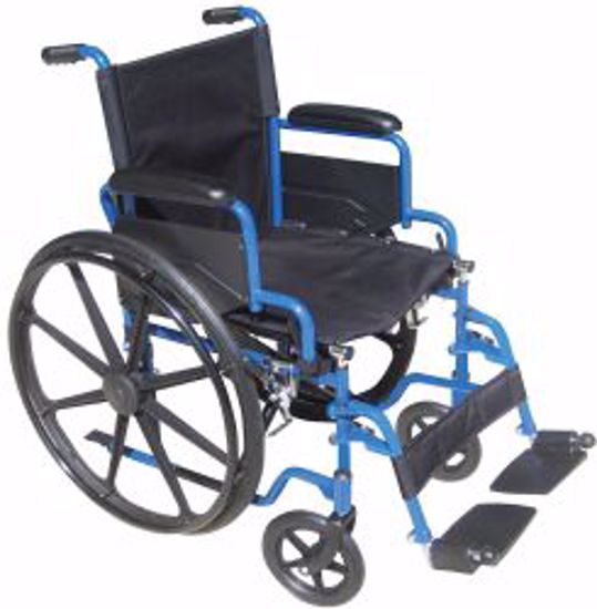 Picture of WHEELCHAIR 18" W/FLIP DSK ARM