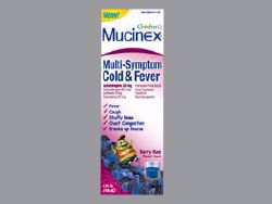 Picture of MUCINEX LIQ CHLD COLD&FEVER 5-325MG/10ML 4OZ