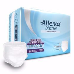 Picture of UNDERWEAR INCONT OVERNIGHT SUPER+ MED (16/BG 4BG/CS)