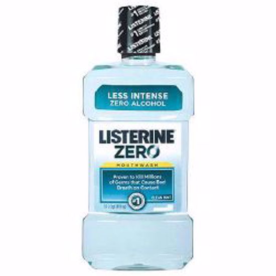 Picture of MOUTHWASH LISTERINE ZERO 500ML 16.66OZ