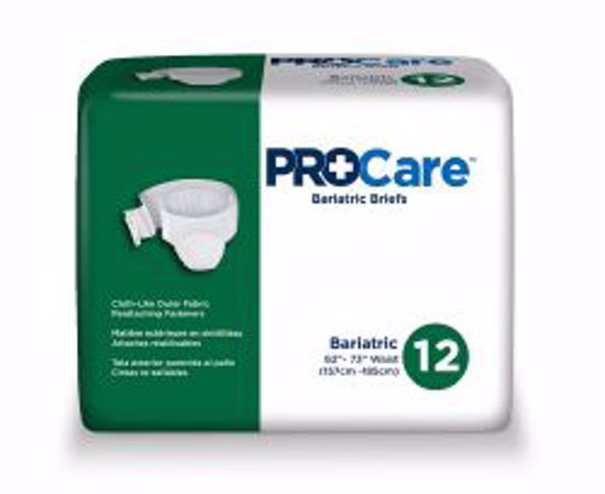 Picture of BRIEF INCONT PROCARE BARI 2XLG 62-73" (12/BG 4BG/CS)