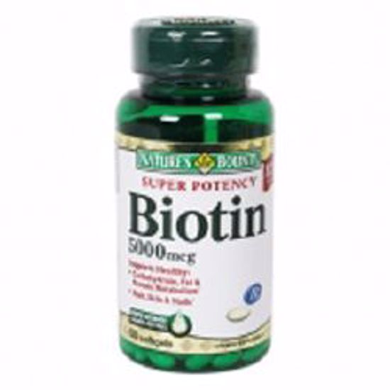 Picture of BIOTIN CAP SGEL 5000MCG (60/BT)