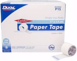 Picture of TAPE PAPER SNGL USE SHORT RL 1"X1.5YDS (100/BX 5B PLMTRE