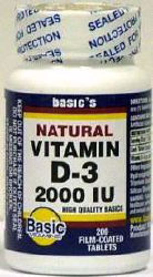 Picture of VITAMIN D TAB 2000IU (200/BT)