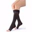 Picture of STOCKING CMPRSN KNEE OPN TOE 30-40 ULTRASHEER BLK MED
