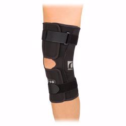 Picture of KNEE BRACE REBOUND NON-ROM HINGE SHORT SM BLK