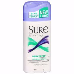 Picture of DEODORANT BODY UNSCENTED SURE2.6OZ