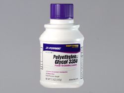 Picture of POLYETHYLENE GLYCOL PDR 17GM 17.9OZ