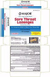 Picture of SORE THROAT LOZ CHERRY (18/PK)