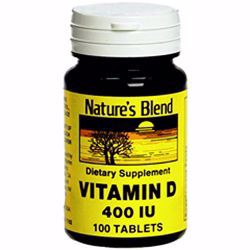 Picture of VITAMIN D TAB 400IU (100/BT)