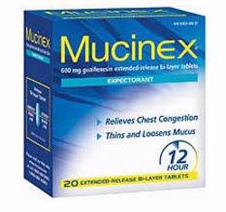 Picture of MUCINEX TAB ER 600MG (20/BX)