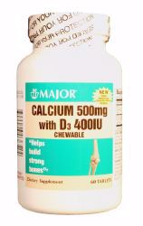 Picture of OYSTER CAL+D TAB 500-400MG (60/BT) MJPHRM