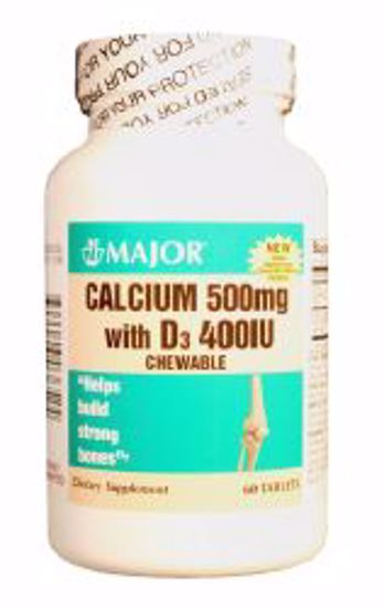 Picture of OYSTER CAL+D TAB 500-400MG (60/BT) MJPHRM