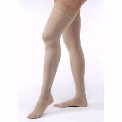 Picture of STOCKING COMPRESSION THIGH-HI15-20MMHG CLSD TOE BLK LG