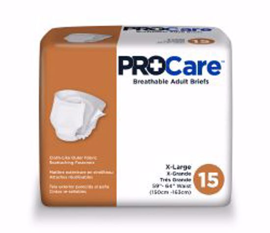 Picture of BRIEF INCONT PROCARE 59"-64" XLG (15/BG 4BG/CS)