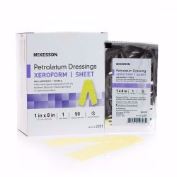 Picture of DRESSING XEROFORM 1X8 (50/BX 4BX/CS)