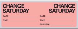 Picture of LABEL IV SET CHANGE SATURDAY (500/RL)