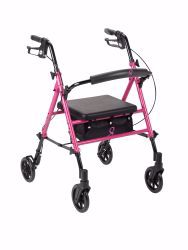 Picture of ROLLATOR 4WHL ALUM PINK