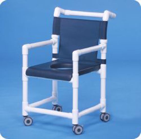 Picture of CHAIR SHOWER CLSD SEAT NAVY 21