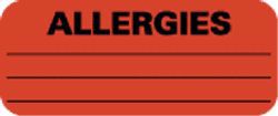 Picture of LABEL ALLERGY (500/BX) D/S