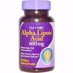 Picture of ALPHA LIPOIC ACID CAP 600MG (30/BT)