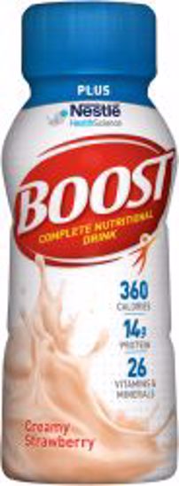 Picture of BOOST PLUS CREAMY STRAWBERRY 8OZ (4/PK 6PK/CS)