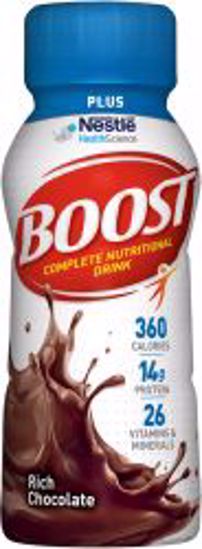 Picture of BOOST PLUS RICH CHOCOLATE 8OZ(4/PK 6PK/CS)