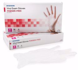 Picture of GLOVE EXAM VNYL PF SM (50/BX 20BX/CS)