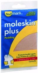 Picture of PADDING MOLESKIN PLUS 4 1/8"X3 3/8" (3/PK)