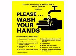 Picture of SIGN WASH YOUR HANDS (10/PK)