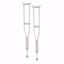 Picture of CRUTCH WALKING UNDERARM PAD HND GRIP ALUM ADLT