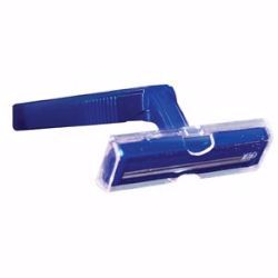 Picture of RAZOR TWIN BLADE W/NAVY HNDL (100/BX 10BX/CS)