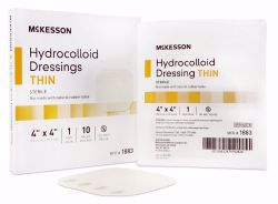 Picture of DRESSING HYDROCOLLOID THIN STR 4"X4" (10/BX 20BX/