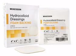 Picture of DRESSING HYDROCOLLOID FOAM-BCK STR 4X4"(10/BX 10B