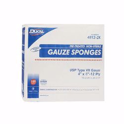 Picture of GAUZE X-RAY DETECTABLE BANDEDN/S 8"X4" (100/PK 20PK/CS)