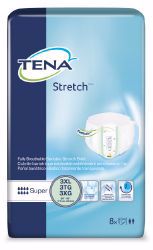 Picture of BRIEF TENA STRTCH BARI GRN 3XLG (8/PK 4PK/CS)