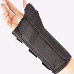 Picture of WRIST SPLINT ABD THUMB R/MED PROLITE BLACK