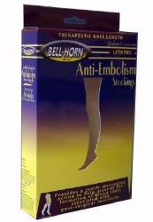 Picture of STOCKING ANTI-EMBOL KNEE LNTHCLOSED TOE SHORT LG
