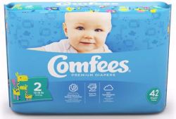 Picture of DIAPER BABY COMFEES SZ2 (42/BG 4BG/CS)