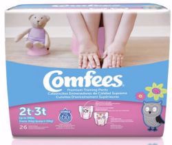 Picture of PANTS TRAINING COMFEES GIRLS 2T-3T (26/BG 6BG/CS)
